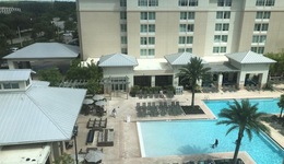 TownePlace Suites Orlando at Flamingo Crossings  Town Center Western Entrance