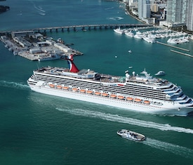 Los cruceros más buscados a bordo del Carnival Glory