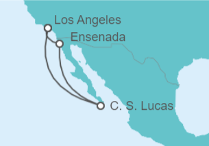 Itinerario del Crucero Vuelo + Hotel + Crucero en Carnival Panorama - Carnival
