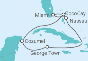 Itinerario del Crucero Vuelo + Hotel + Crucero en Celebrity Beyond
- Celebrity Cruises