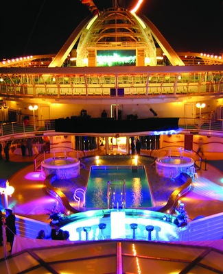 Cubierta Caribbean Princess
