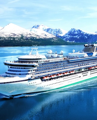 Sapphire Princess en Alaska