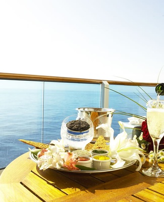 Comida en el balcon