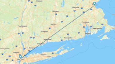 Nueva York y Boston