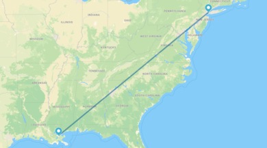 Nueva York y Nueva Orleans