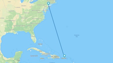 Nueva York y San Juan