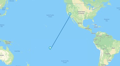 Los Ángeles y Tahití
