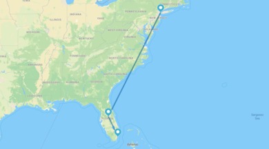 Nueva York, Walt Disney World Orlando y Miami