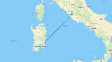 Roma y Cagliari