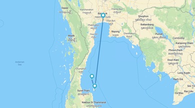 Bangkok, Koh Samui y Koh Tao