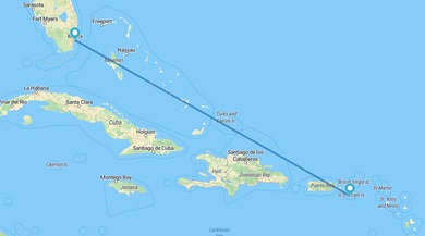 Miami y Saint Croix