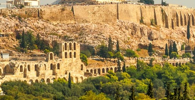 Atenas, Peloponeso y Santorini