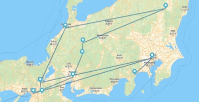 Tokio, Kioto, Ruta Feudal y Osaka