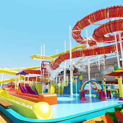 Piscina Toboganes