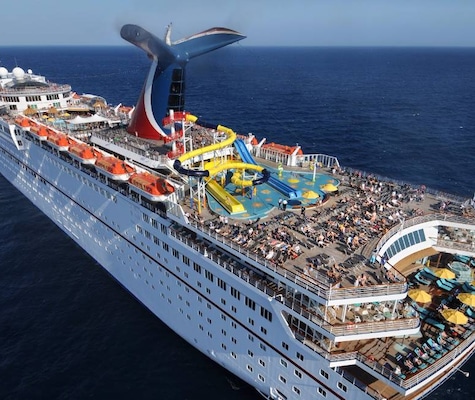 Carnival Breeze - Vista aerea