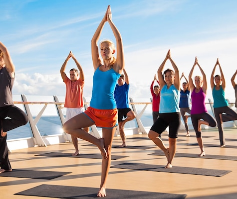 Yoga a bordo