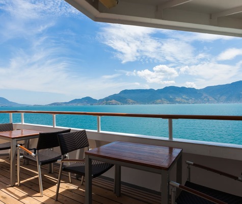Vistas desde el barco