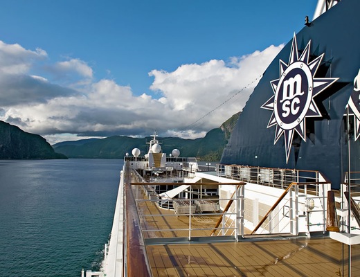 MSC Opera, fiordos
