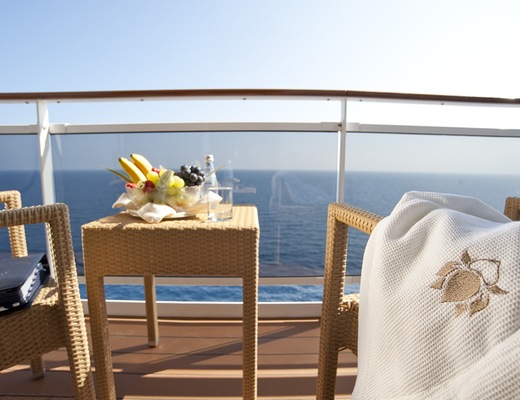MSC Splendida - balcon