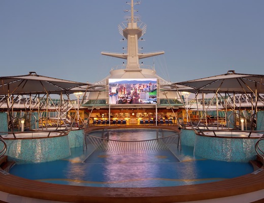 Pantalla gigante al aire libre