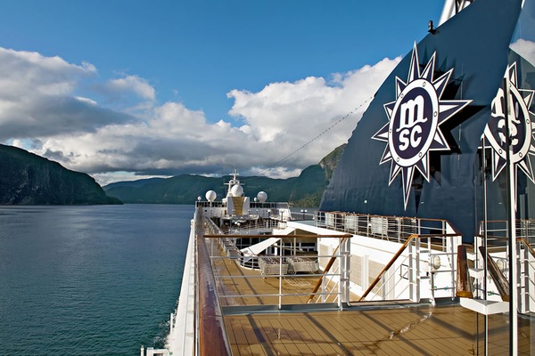 MSC Opera, fiordos