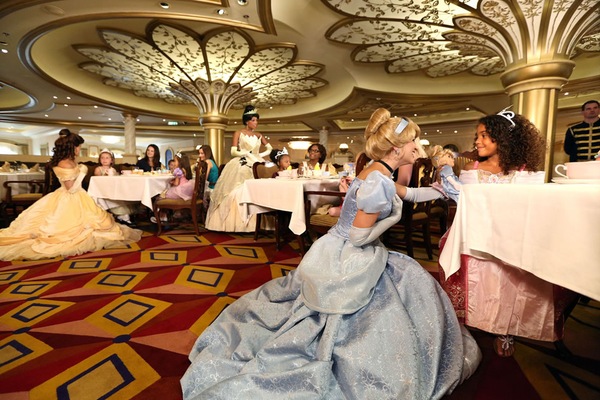 Princesas Disney a bordo